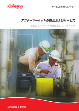 アフターマーケットの部品およびサービス - Flowserve Corporation