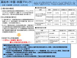 高松市（四国ブロック） 【2期 計画期間 25年6月～30年3月】