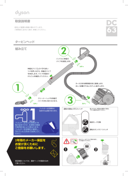 タービンヘッド 取扱説明書 組み立て