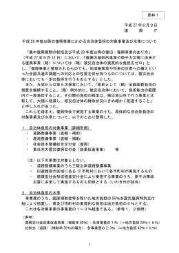 資料1 - 復興庁