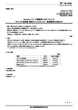 Harmony シリーズ無線押しボタンスイッチモメンタリ送信器