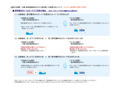 （1） 近鉄線を、都市圏用のICカード（交通系ICカード）でご利用のとき （2