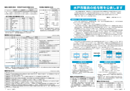 水戸市職員の給与等の公表（393KB）（PDF形式 393キロバイト）