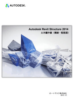 Autodesk Revit Structure 2014 土木中級（橋脚-配筋図編）