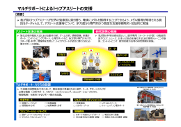 マルチサポートによるトップアスリートの支援 （PDF:205KB）