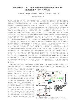 時間分解ヘテロダイン検出和周波発生分光法の開発と界面水の 超高速