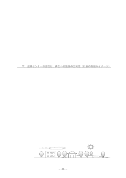 Ⅵ．近隣センターの活性化、再生への施策の方向性（行政の取組み