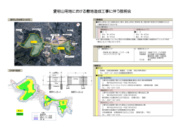 愛宕山用地における敷地造成工事に伴う説明会