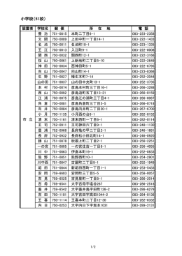 小学校（51校）(PDF文書)