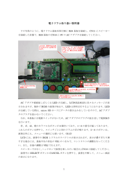 MIDIドラム取り扱い説明書(PDF:416KB)
