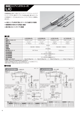 直線型（リニアインダクトコーダ） LIC