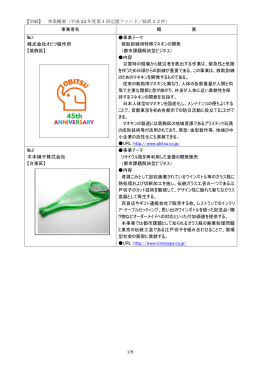 株式会社オビツ製作所 木本硝子株式会社