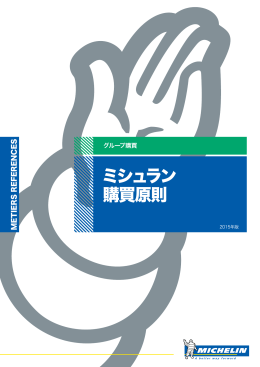 ミシュラン 購買原則
