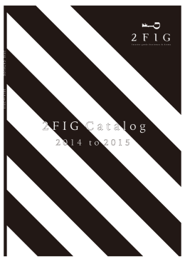 2FIG PDF Catalog 2014 - 2015 Download（約15MB）