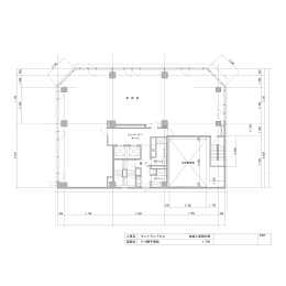 工事名 図面名 2∼8階平面図 1/100 セントランドビル 改装工事設計図