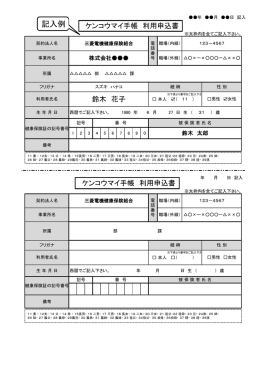 記入例