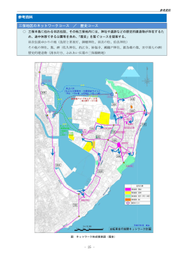 三保地区のネットワークコース 参考資料 ／ 歴史コース