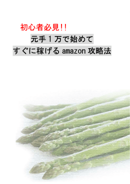元手 1 万で始めて すぐに稼げる amazon 攻略法 初心者必見!!
