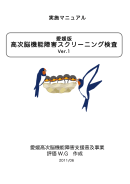 高次脳機能障害スクリーニング検査