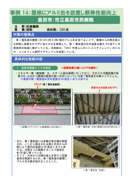 事例14屋根にアルミ缶を設置し断熱性能向上（PDF：391KB）
