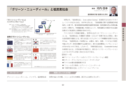 「グリーン・ニューディール」と低炭素社会