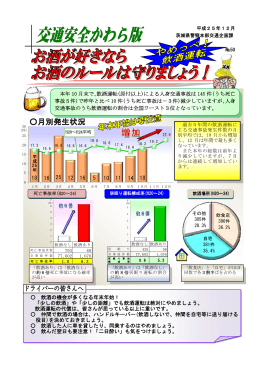 飲酒の機会が多くなる年末年始！ 「少しの飲酒」や「少しの距離」でも飲酒