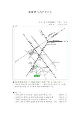 森羅塾へのアクセス