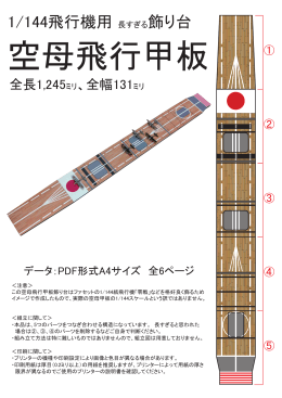 1/144飛行機用長すぎる飾り台