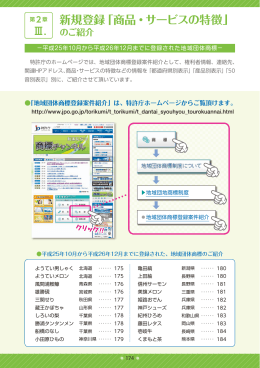 新規登録「商品・サービスの特徴」