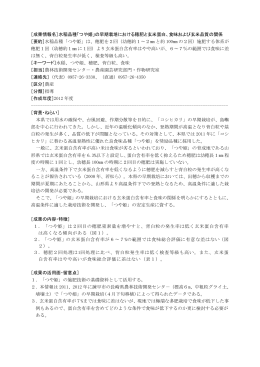 「つや姫」の早期栽培における穂肥と玄米蛋白