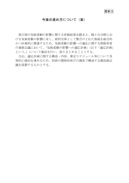 今後の進め方について（案）（PDF：192KB）