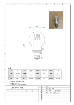 クリア球 24V
