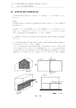 第2 政令第8条に規定する区画等の取り扱い（PDF形式