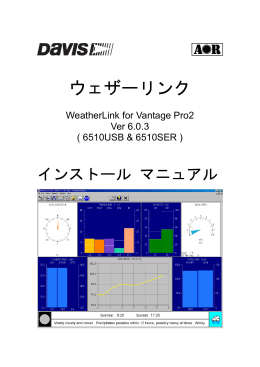 02 ウェザーリンクの設定