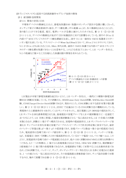2)トランジスタノイズに起因する回路誤動作モデリング技術の開発 2)