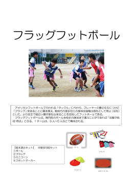 フラッグフットボール(PDF:106KB)