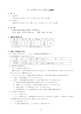 ラグビーフットボール
