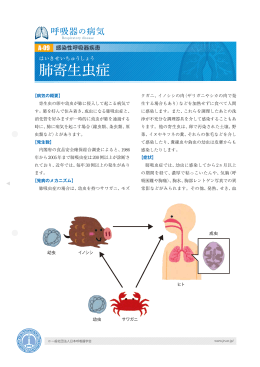 肺寄生虫症 - 日本呼吸器学会