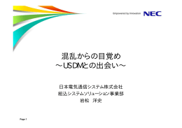 混乱からの目覚め &sim;USDMとの出会い&sim;