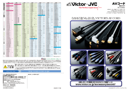 お探しのコードが簡単に見つかる「AVコード検索ページ」