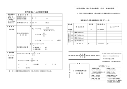 屋内騒音レベルの推定計算書 鉄道・道路に面する角の部屋に窓が二面