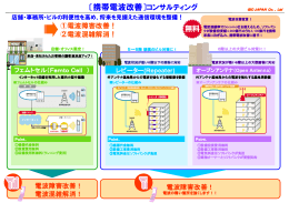 携帯電波改善コンサルティングガイドブック