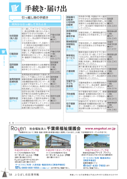 手続き・届け出