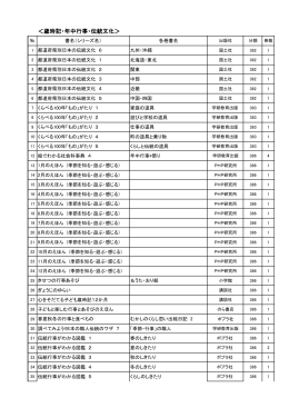 ＜歳時記・年中行事・伝統文化＞