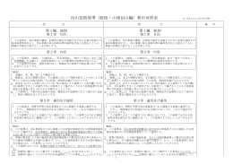 治山技術基準（総則・山地治山編）新旧対照表