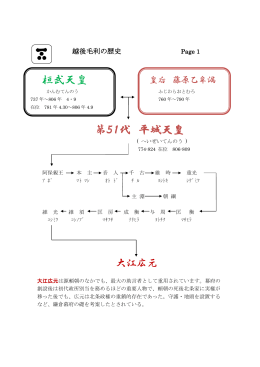 越後毛利の歴史