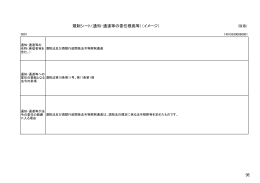 規制シート（通知・通達等の委任根拠等）（イメージ） 96