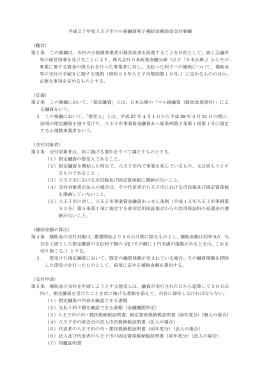八王子市マル経融資利子補給金補助金交付要綱（PDFファイル 144.6KB）