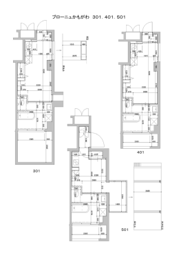 ブローニュかもがわ 301．401．501