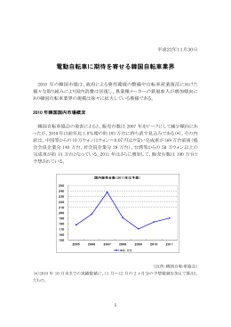 電動自転車に期待を寄せる韓国自転車業界